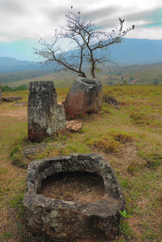 Plain of Jars first site in Xieng Khouang