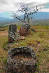 Plain of Jars first site in Xieng Khouang