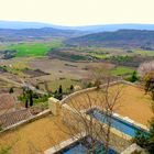 Plaine du Lubéron vue de Gordes .