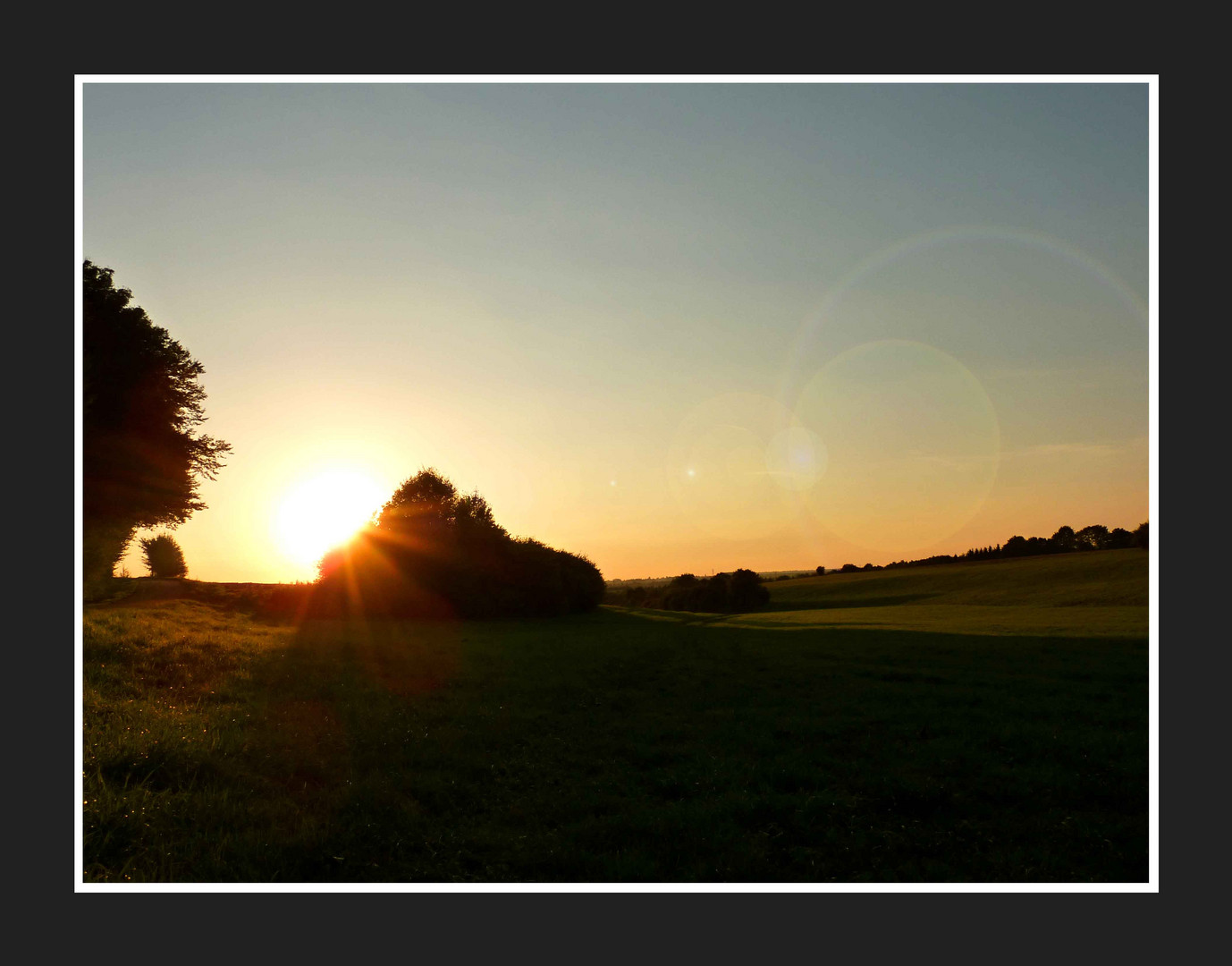 Plaine et soleil