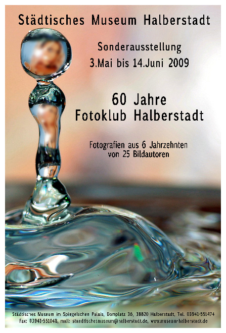 Plakat Ausstellung Fotoclub Halberstadt