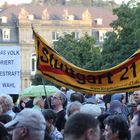 Plakat: das VOLK ... bestraft - Stuttgart 20.8.10