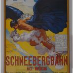 Plakat der Schneebergbahn