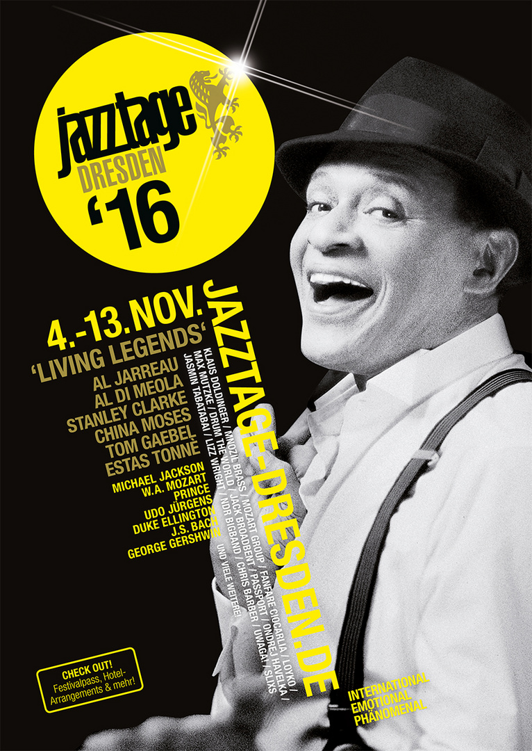Plakat Jazztage Dresden 2016