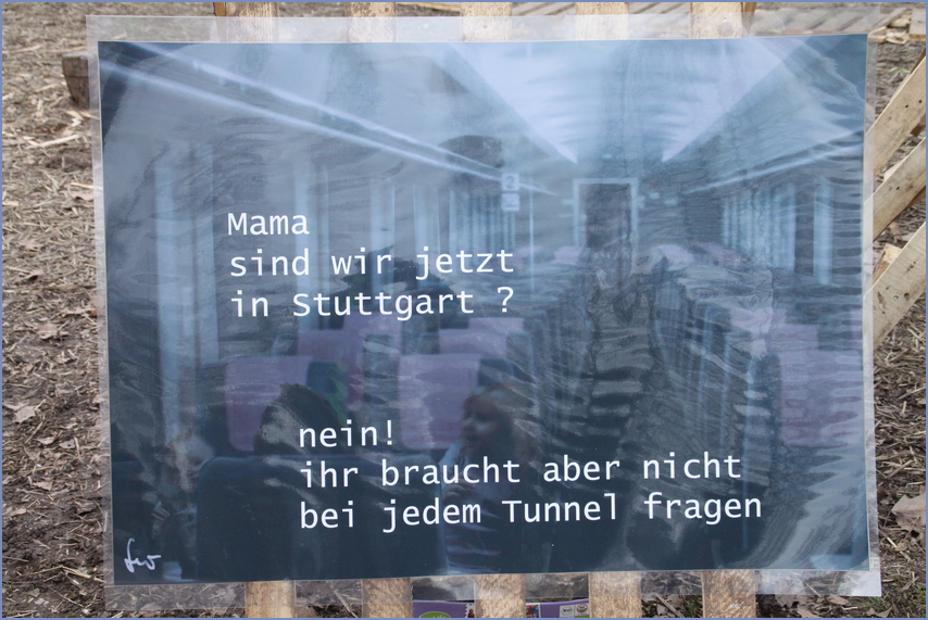 PLAKAT: MAMA STUTTGART TUNNEL K21 19.02.2011