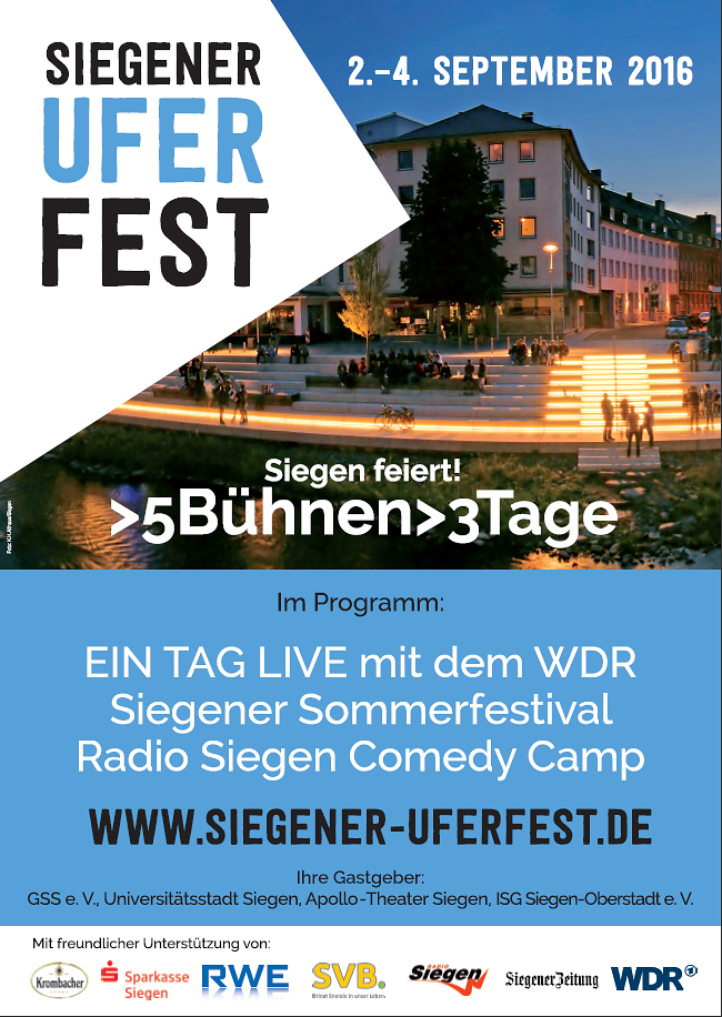 Plakat Uferfest