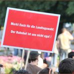 Plakat: WAHL-EGAL?! Stuttgart am20.08.2010 +19.2.11