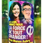 Plakat Wahl France Heute p30-7-749-colfx Aktuell