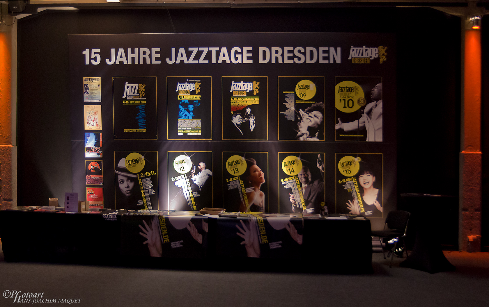 Plakate 15 Jahre Jazztage Dresden