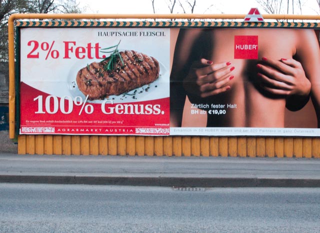 Plakate Fleisch