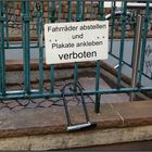 Plakate hingen hier noch nicht ...