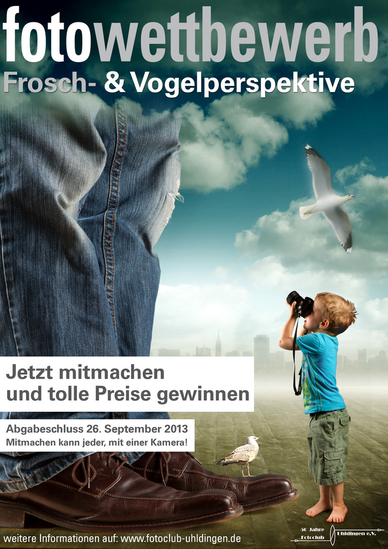 Plakatgestaltung für den Fotoclub-Uhldingen