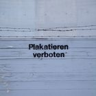 Plakatieren verboten