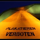 Plakatieren verboten