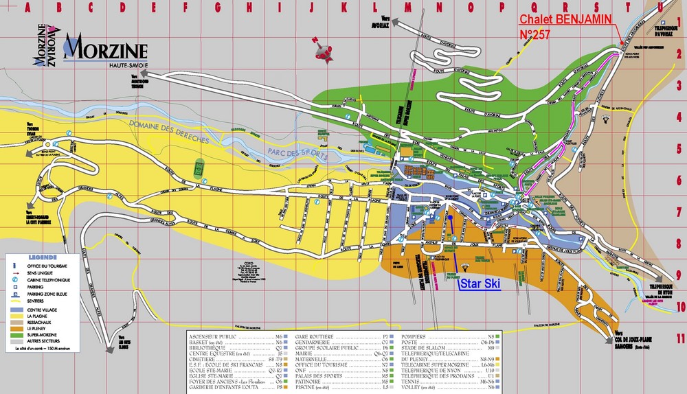 Plan morzine