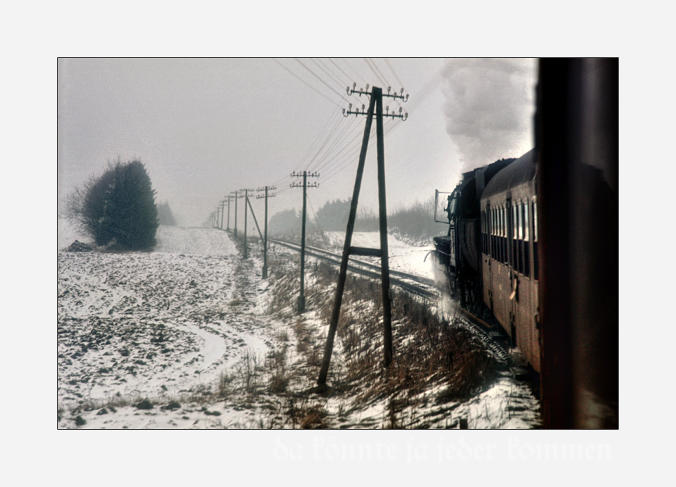 Plandampf in der VR Polen, ca. 1985