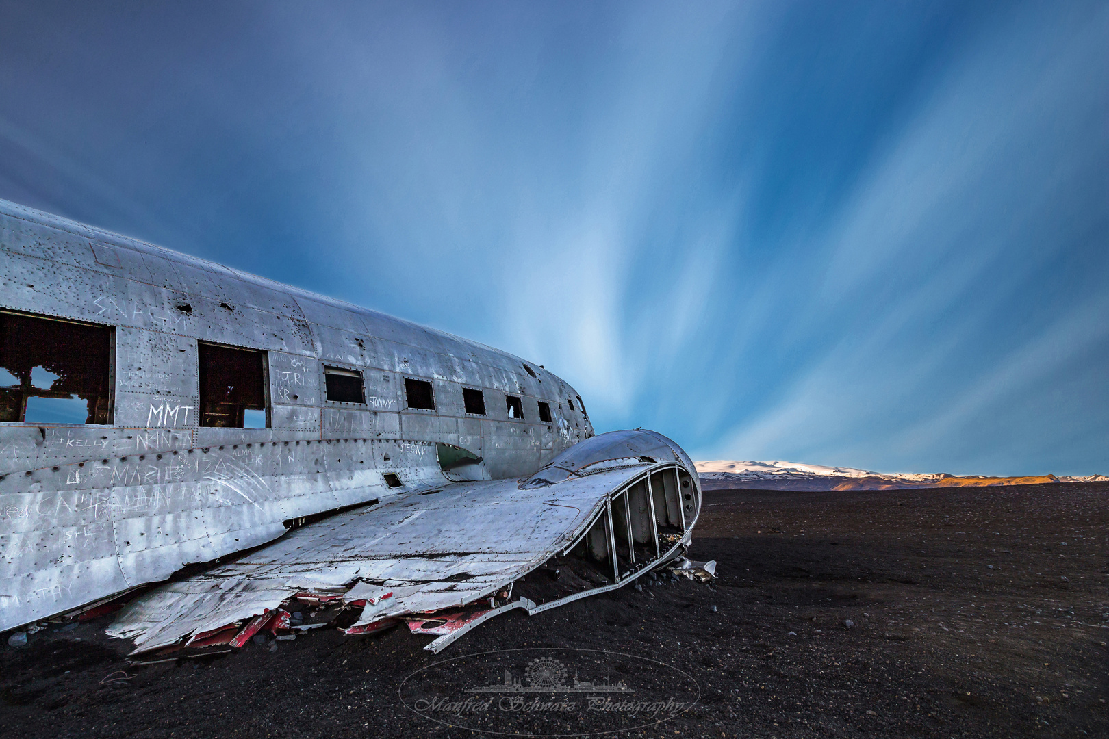 Plane Wreck, Solheimasandur-beach-Iceland,Island