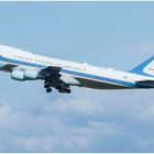 "Planespotting": Amerikanische Präsidentenmaschine HH-Fuhlsbüttel (G20 2017)