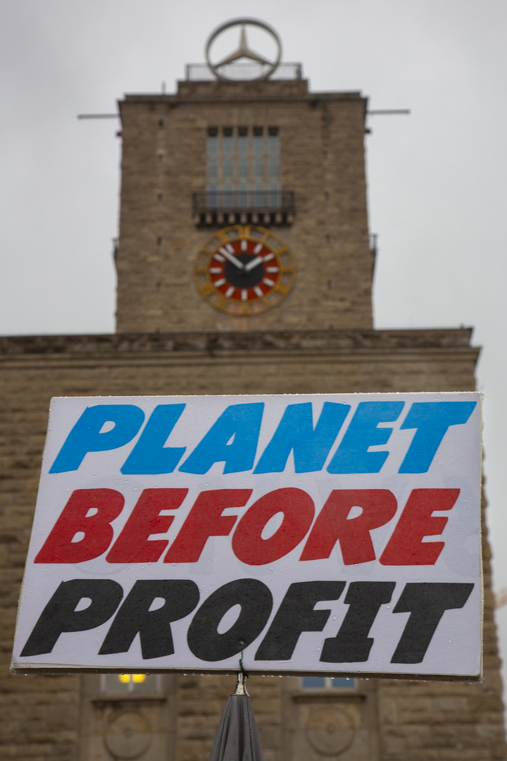 Planet before profit