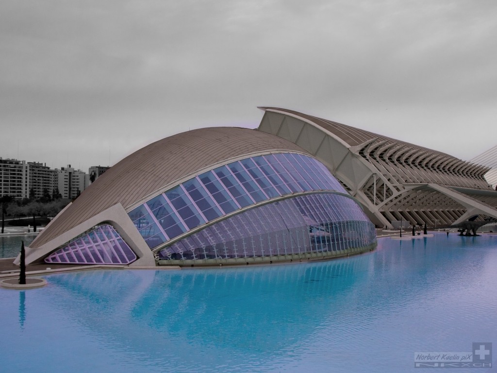 Planetarium Valencia Spanien