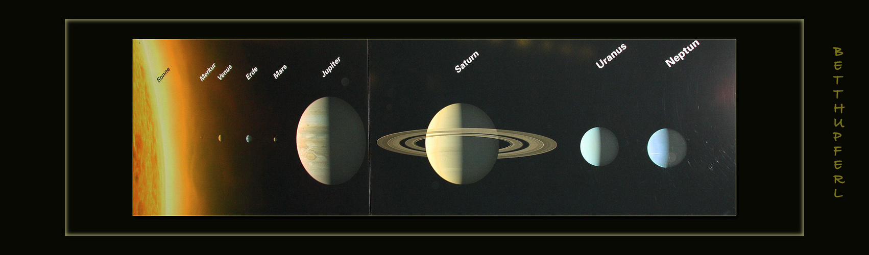 Planeten im Sonnensysthem