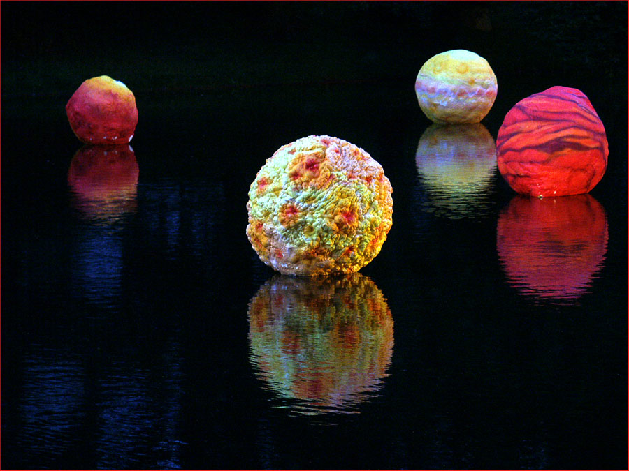 Planets on water....