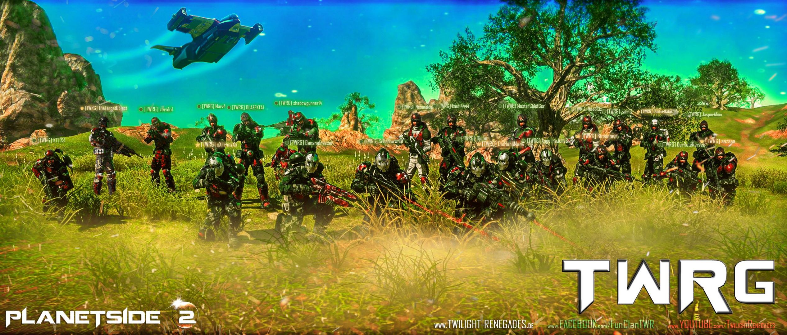 Planetside 2 TWRG Clanphoto