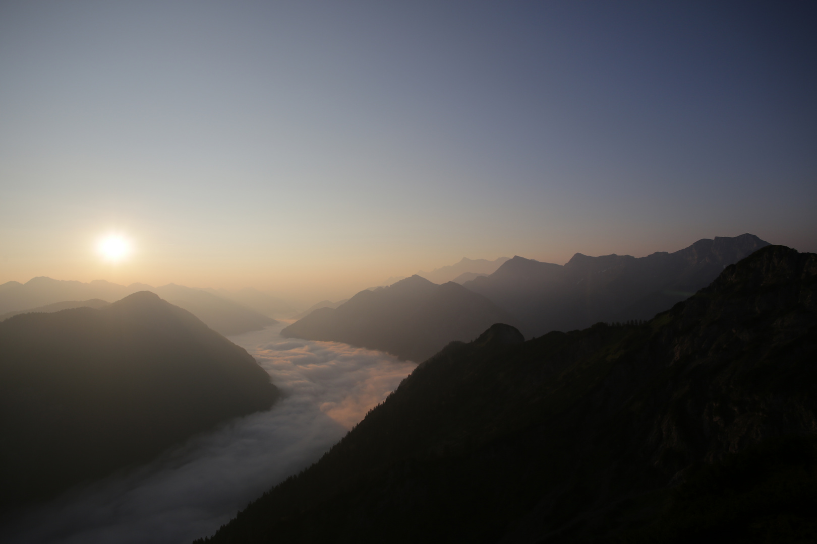 Plansee früh morgens 1