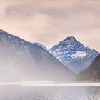 Plansee im Morgennebel