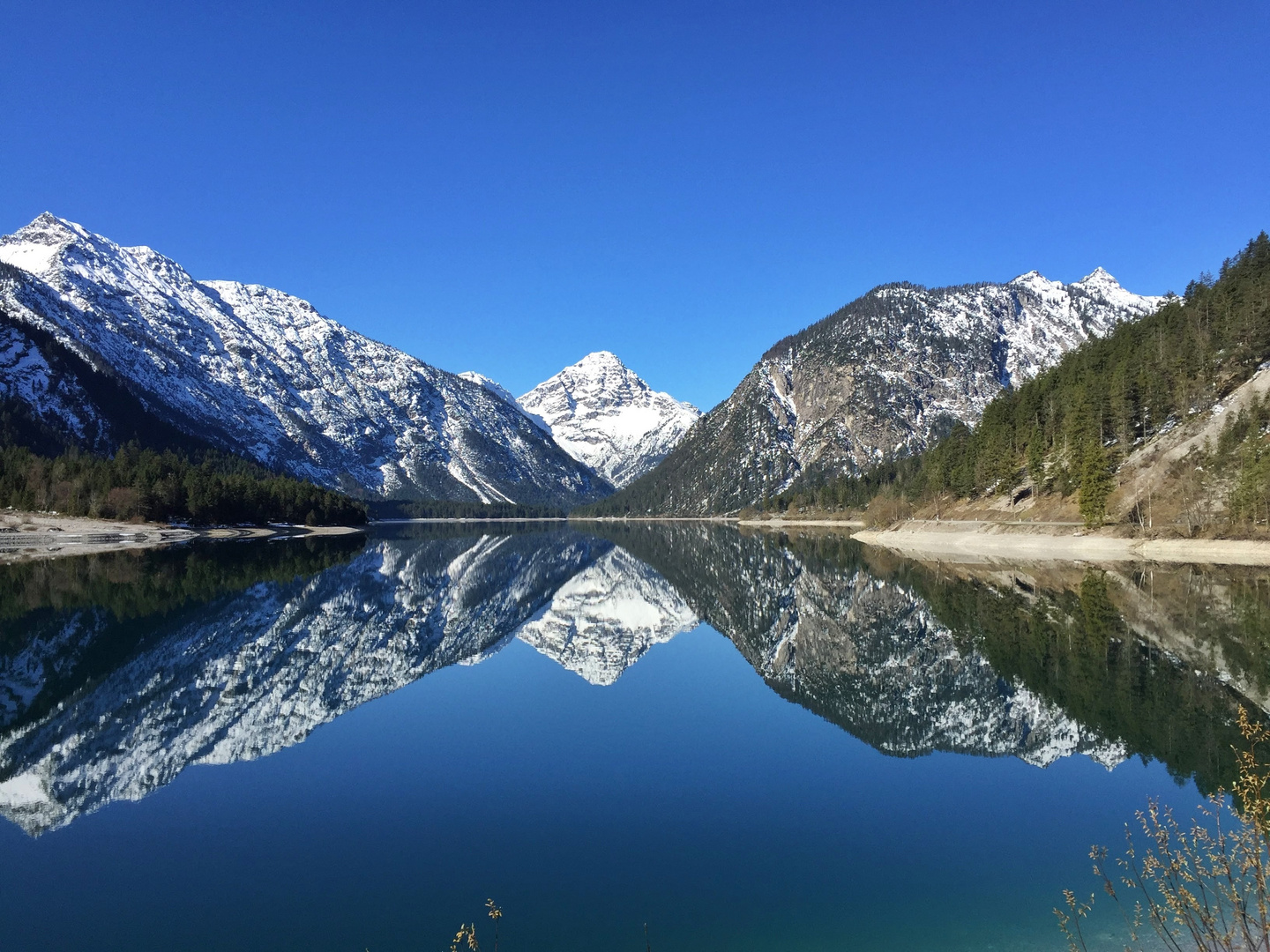 Plansee mit Blick auf Thaneller