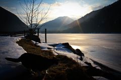 Plansee mit tierischer Begleitung