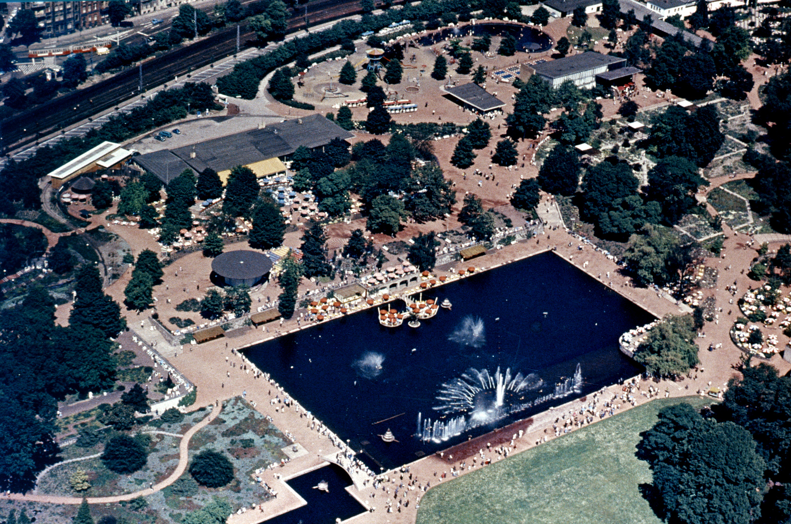 Planten & Blomen Wasserspiele 1960