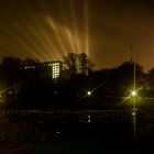 Planten un Blomen bei Nacht