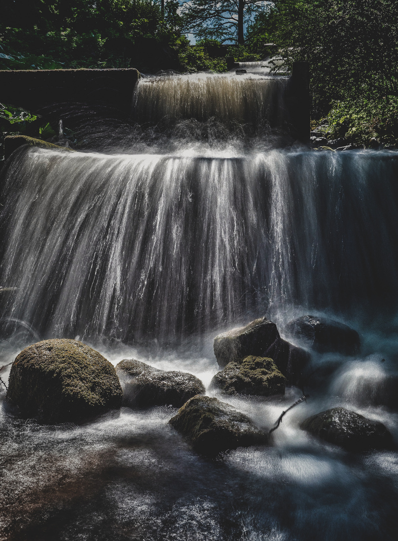 Planten un Blomen, Wasserfall 