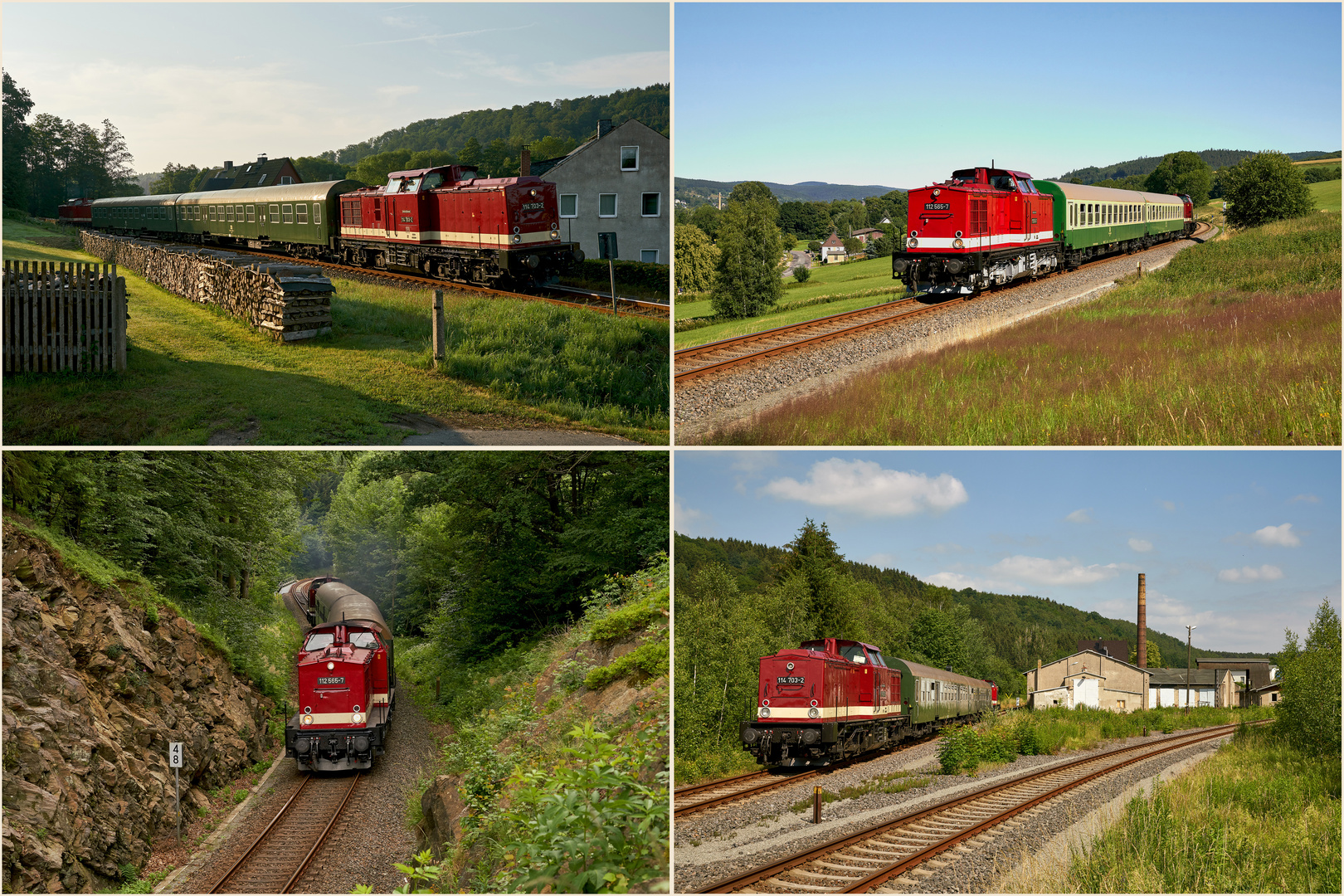 Planverkehr im Erzgebirge 2018