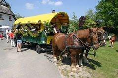 Planwagen zum Vogelschießen