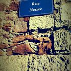 Plaque de rue