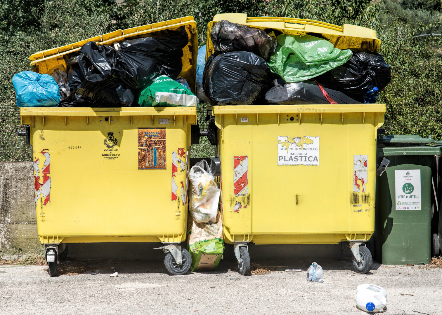 Plastik-Muell - eines ist sicher: der Nachschub geht nicht aus...