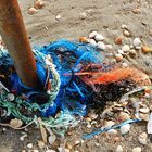 Plastikmüll am Strand von Sylt