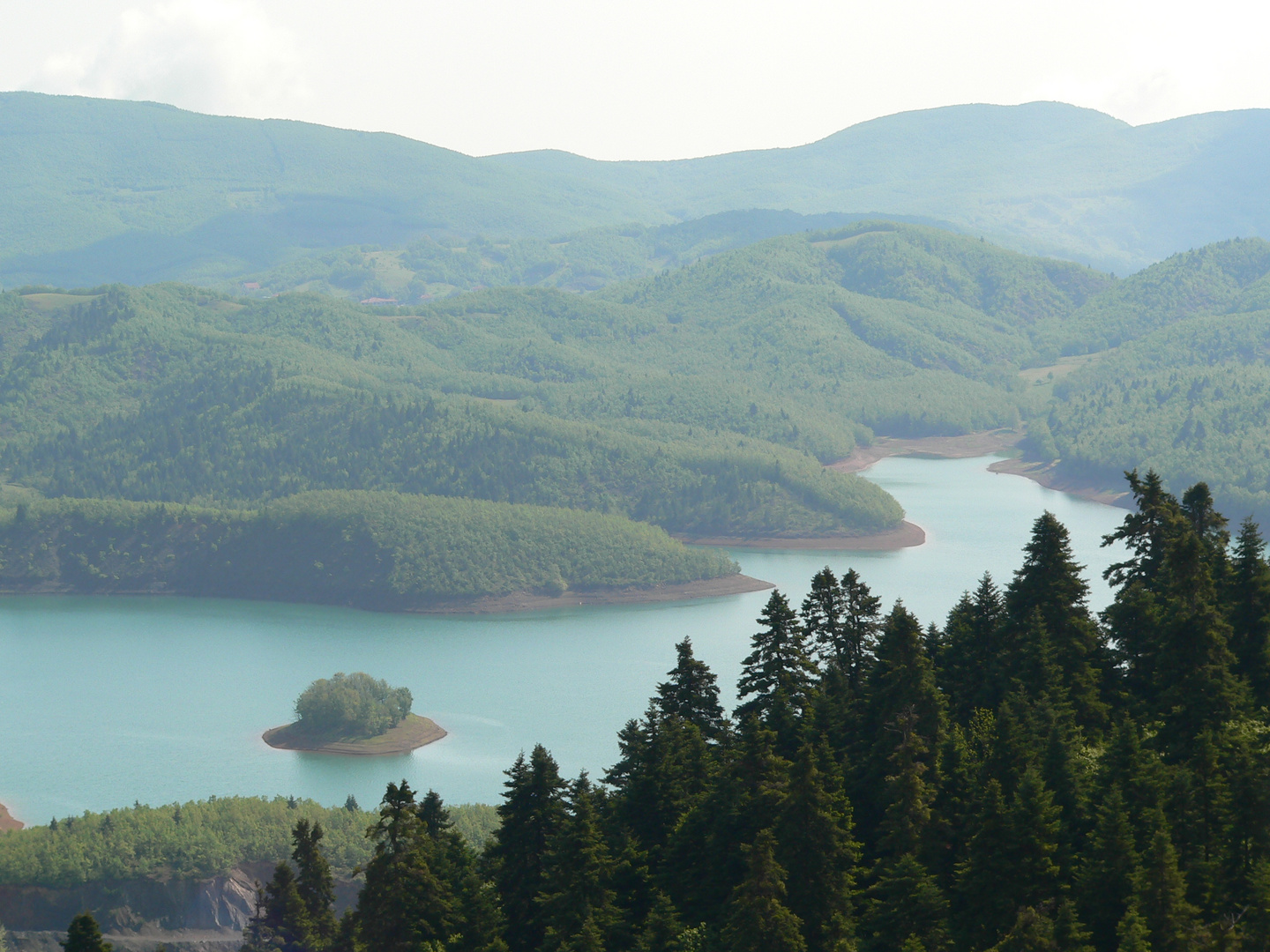 Plastiras lake