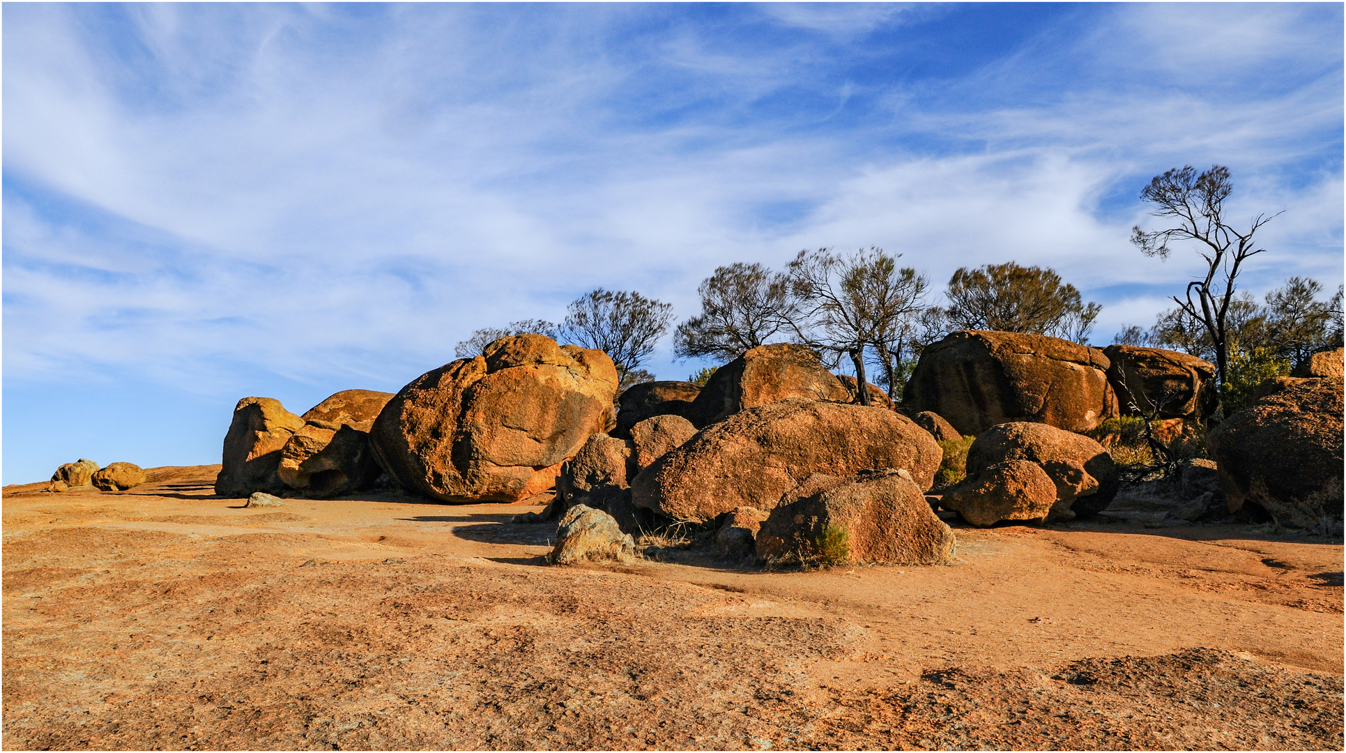 Plateau auf dem Wave Rock - Westaustralien, 2008