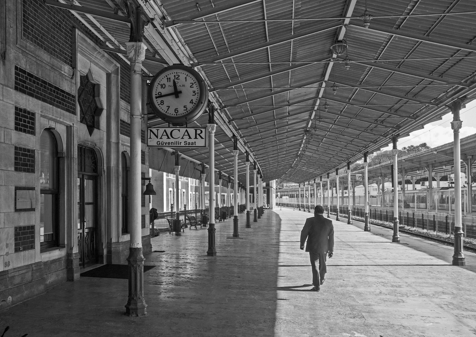 Platform Orient Express in Istanbul