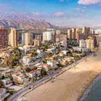 Platja de Ponient, Benidorm in Spanien