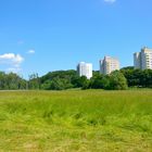 Plattenbau in der Natur