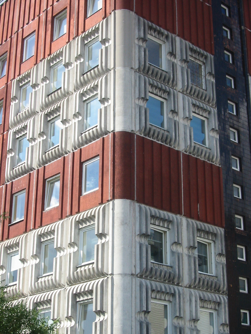 Plattenbau in Riga, 2007