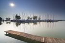 Balaton lake in Hungary