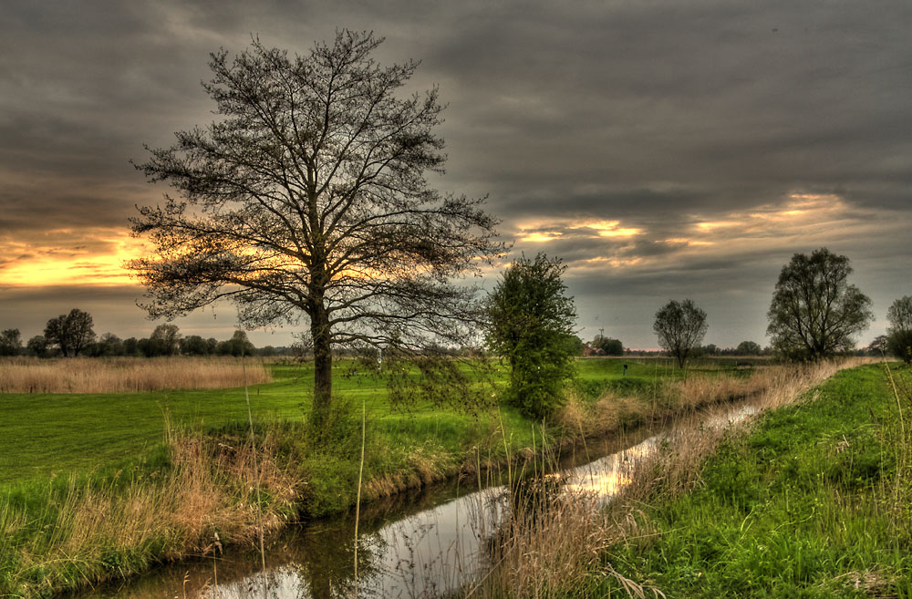 Plattes Land zwischen Wilhelmshaven und Schortens