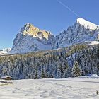 Plattkofel und Langkofel