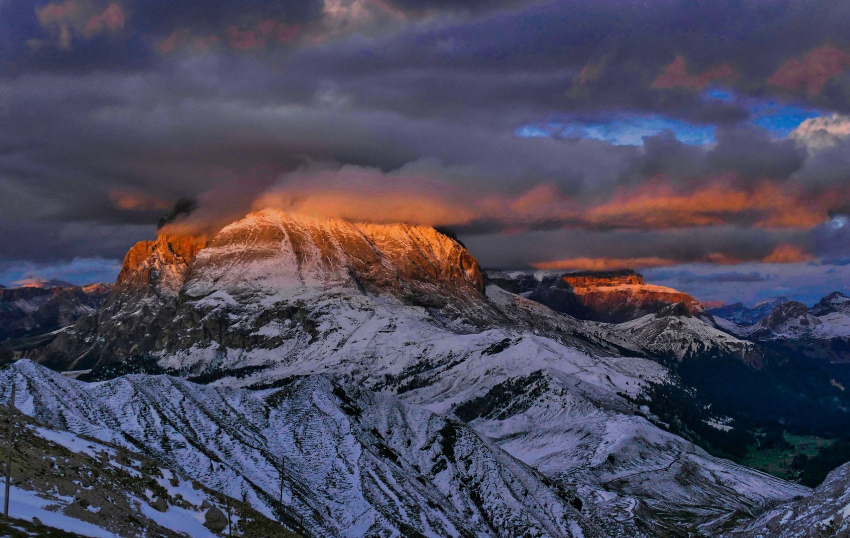 Plattkofel und Piz Boe