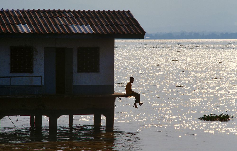 Platz am Wasser